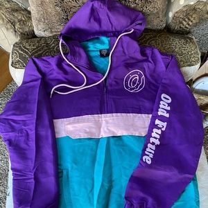 Odd Future OF anorak jacket w/ hood M medium UNIsex worn 1x perfect condition